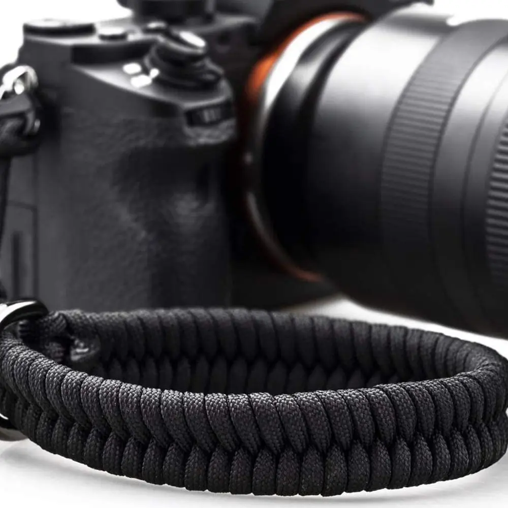 Camera Strap Camera Wrist Strap Hand Grip Paracord Braided Wristband for Sony Pentax Panasonic DSLR Camera Rope H3CA