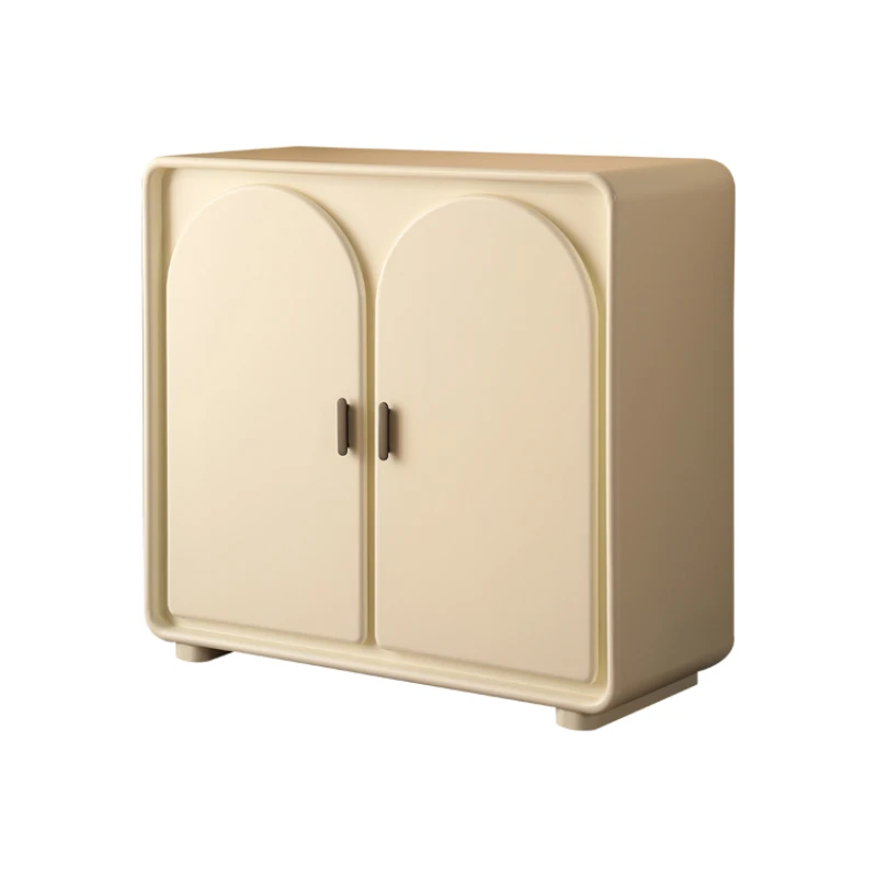 

Yhl Shoe Cabinet Creative Modern and Simple Cream Style Hall Cabinet Small Apartment Door