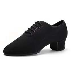 Chaussures de danse de valse de salle de Rhpour hommes, chaussures de danse modernes pour adultes, tango noir, DN, extérieur et intérieur, grande taille 46, 1 paire par lot
