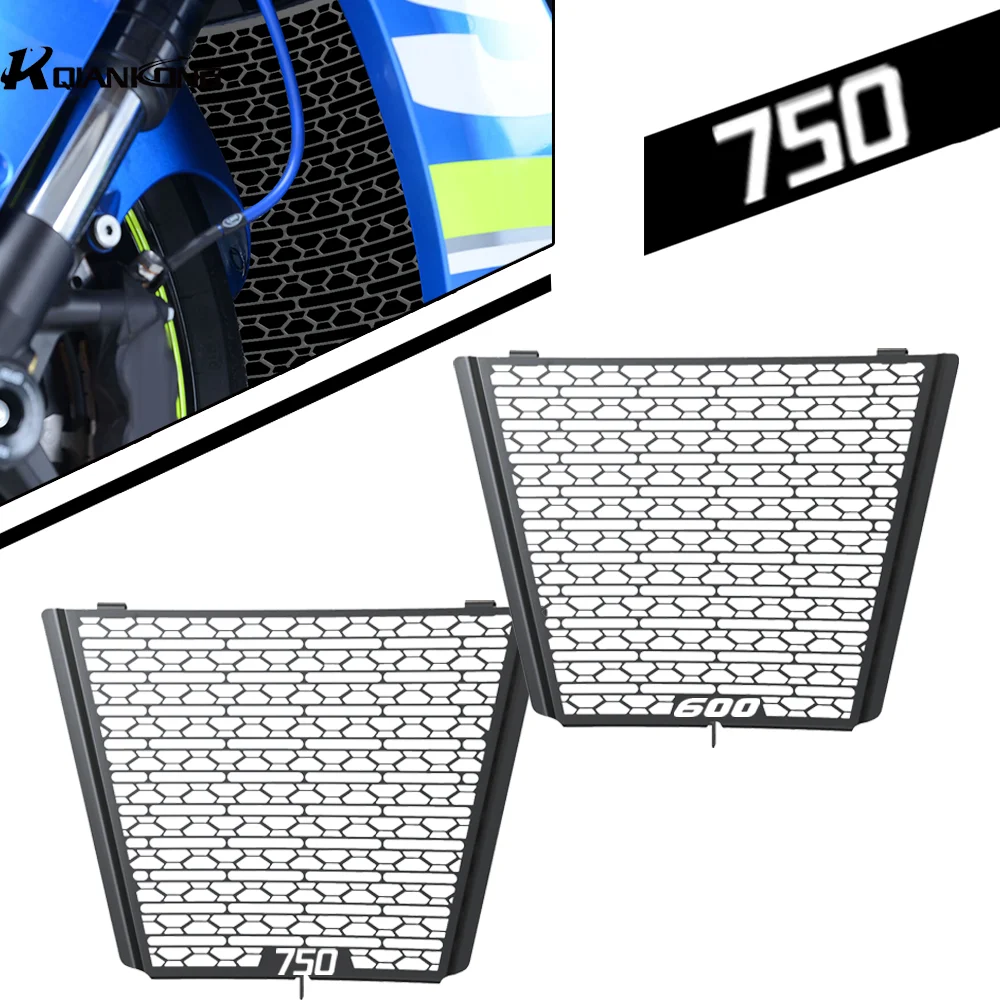 

Для Suzuki GSX-R750 GSX-R600 GSX-R GSXR 600 750 2006-2022 2023 2024 решетка радиатора защитная крышка аксессуары для мотоциклов