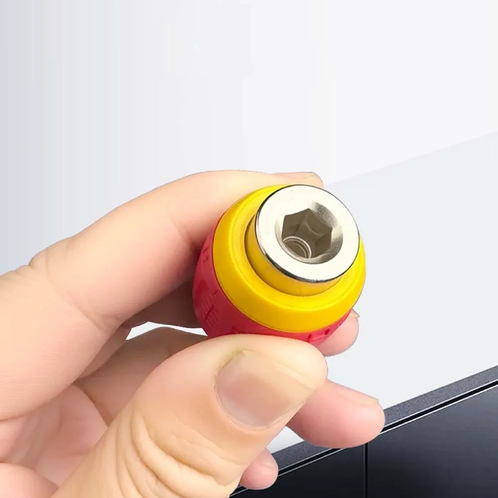 

2pcs 60mm 1/4 In Hex Quick Drill Bit Screwdriver Bit Quick Change Adapter Converter For Clamping Electric Drill Chuck Power Tool