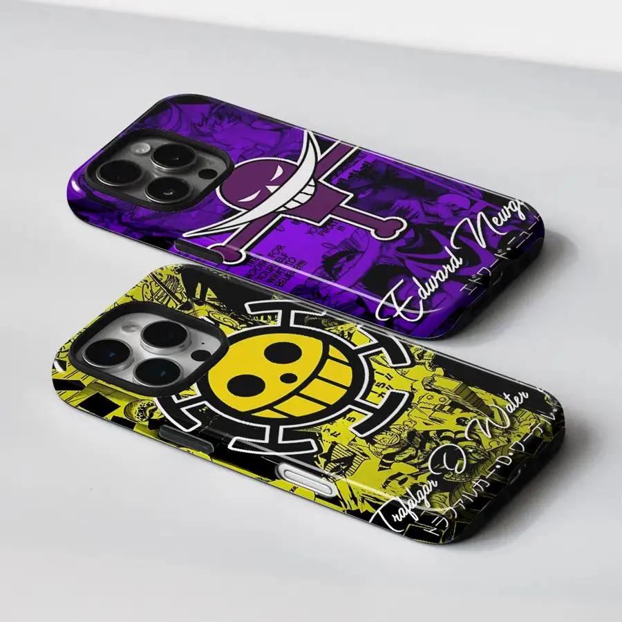 Hard Phone Cover Case for Samsung Galaxy S20 S25+ S24+ S25 Ultra Note 20 S23 FE S21 S22 S24 Plus One Pieces Anime