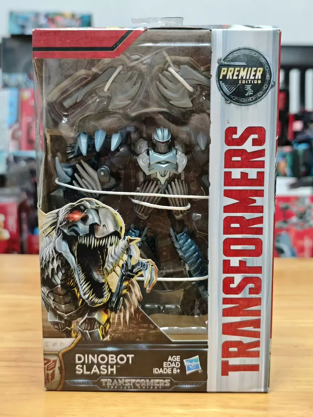 6.9인치 정품 재고 트랜스포머 G1 무비 5 D-클래스 디노봇 슬래시 스튜디오 시리즈 액션 피규어 모델 장난감 수집 취미