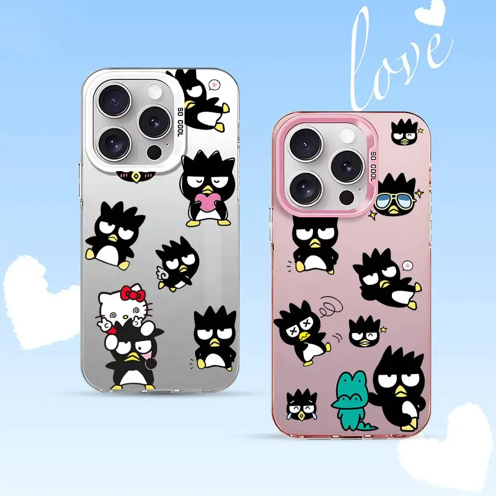 

B-Bad B-Badtz Maru Phone Case For IPhone 17 16 15 11 12 13 14 Pro Max 16 Plus 12 Mini 7 8 XR XS 15Pro MAX Cove