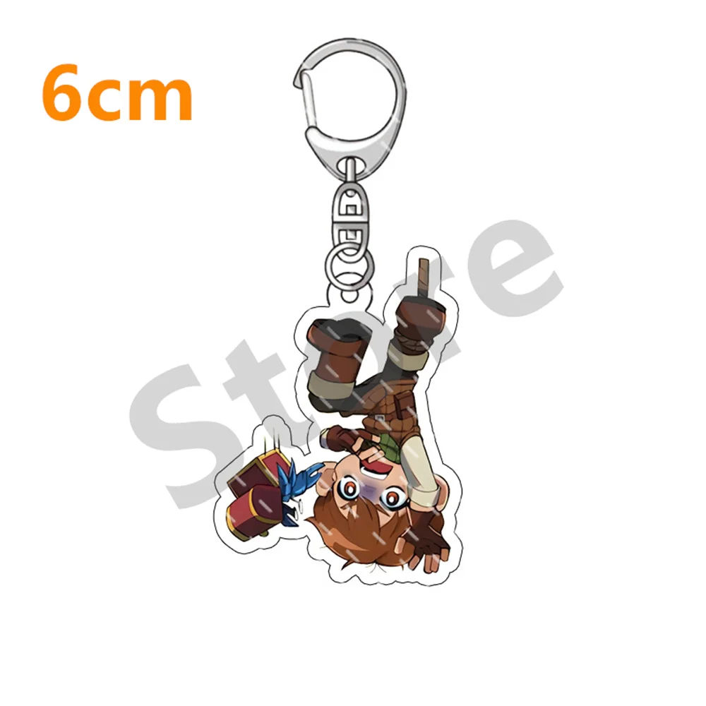 Anime Delicious in Dungeon Marcille Laios Senshi Chilchuck Falin  Acrylic Key  Adornment Pendant Gifts 6cm