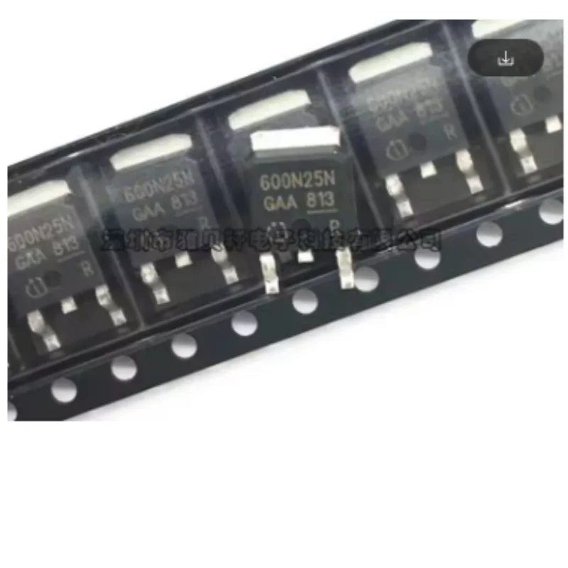 10PCS IPD600N25N3G N‑Channel Power MOSFET TO‑252 SMD High‑Current Switching Transistor IC Chip