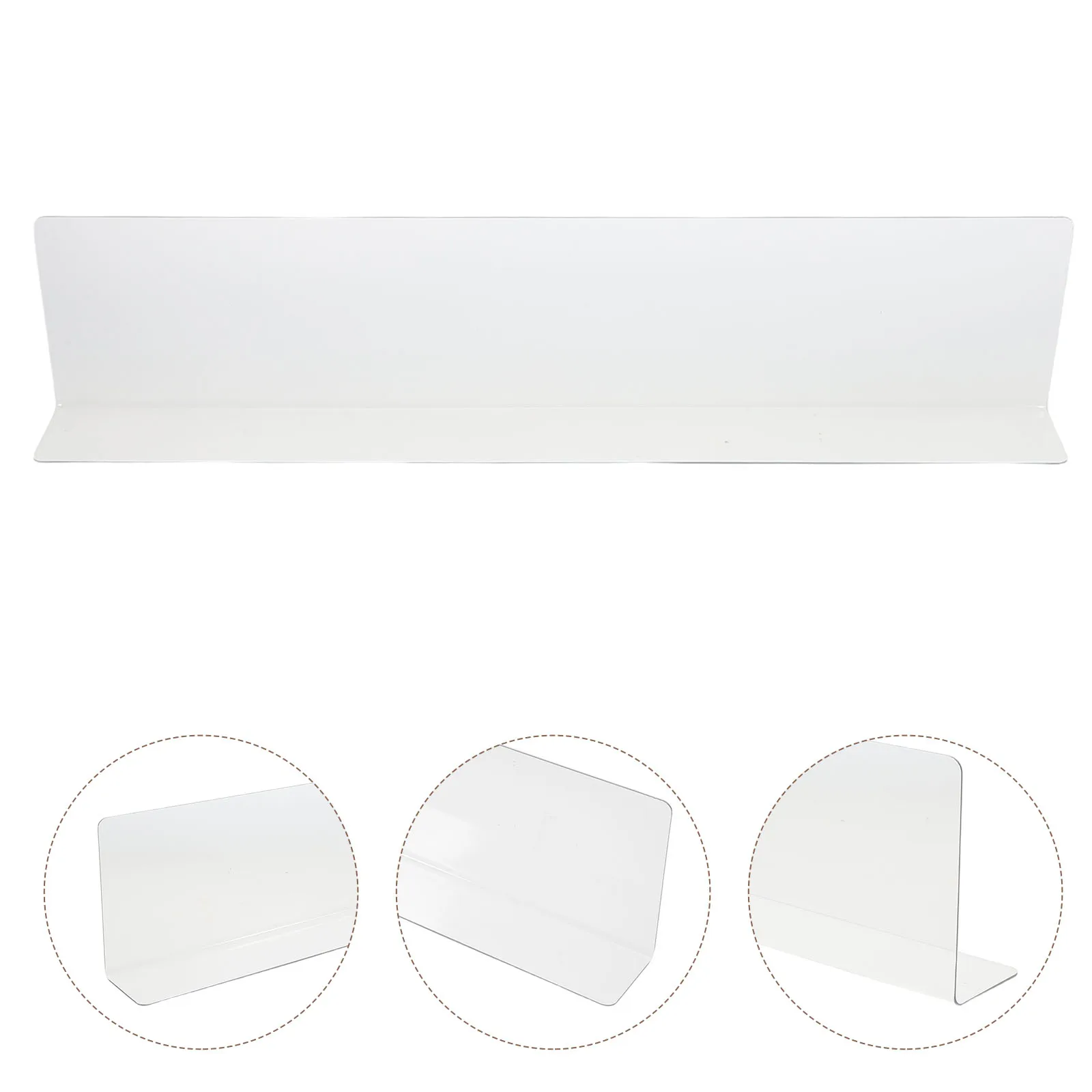 

Waterproof Splash Guard Corner Bath Tub Edge Protector Kitchen Sink Barrier Vanity Side Splashback Shield