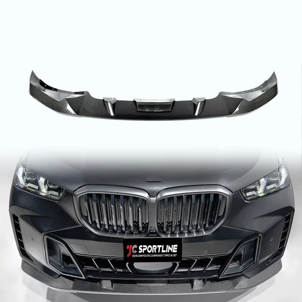 

Custom Carbon Fiber Front Bumper Lip for X5 G05 LCI M Sport 4-Door SUV 2023 2024 Factory Direct Performance Upgrade