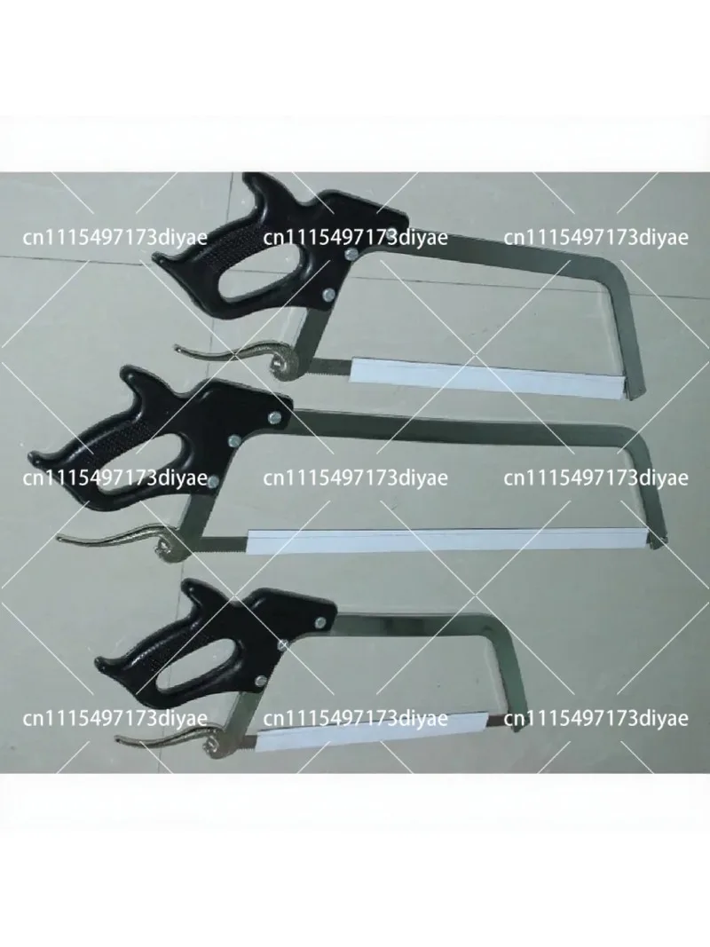 Commercial Manual Stainless Steel Meat Saw Bone Saw Butcher Cutting Tool for Kitchen
