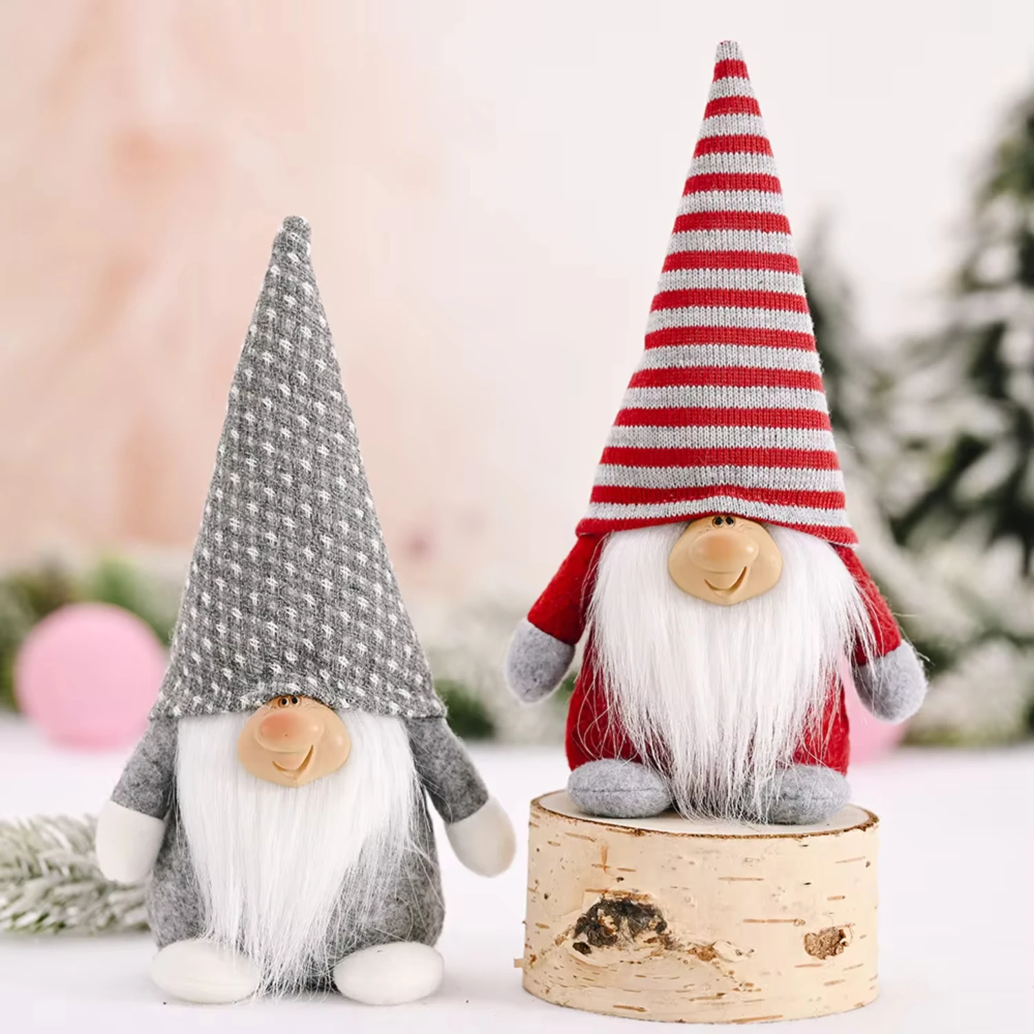 

New Year 2025 Christmas Gnome Doll Faceless Forest Old Man Xmas Ornaments Noel Christmas Decorations