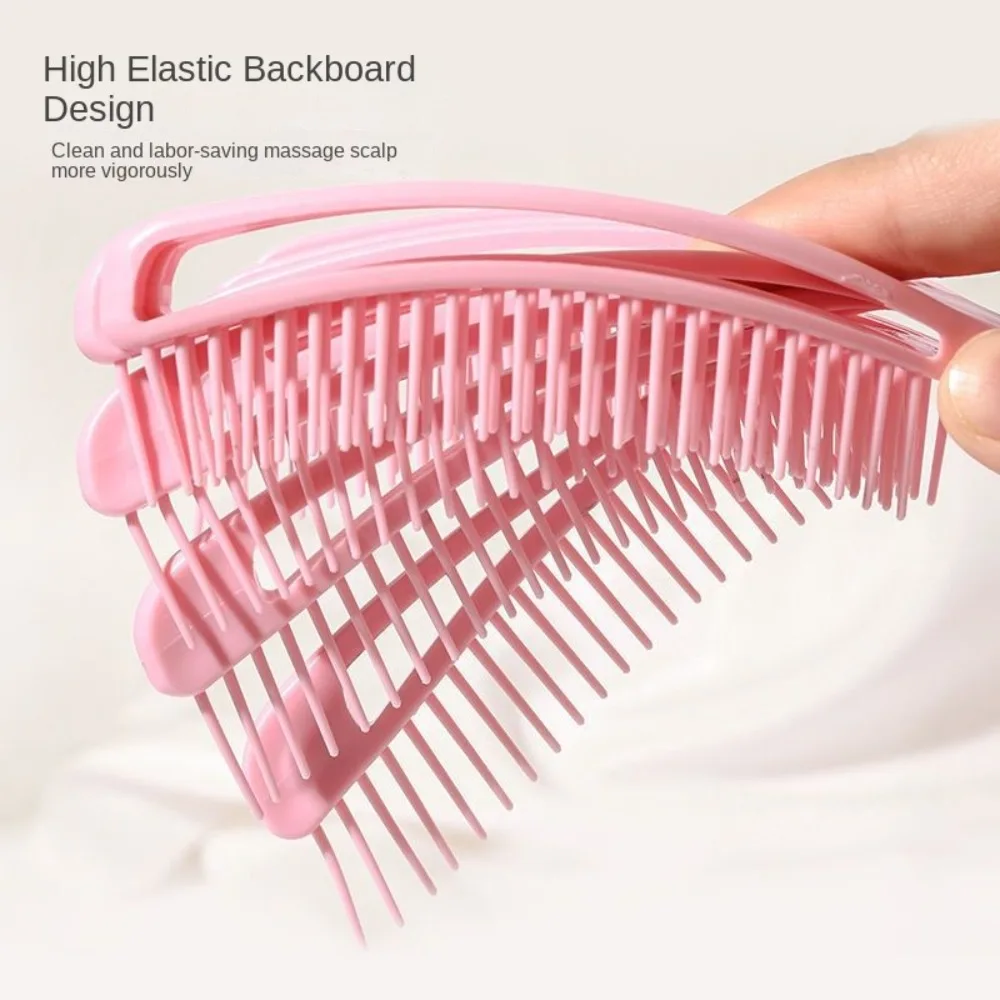 New Hollow Hollowing Out Hair Brush Hair Fluffy Scalp Anti-static Massage Comb Portable Multifunctional Hair Styling Tool