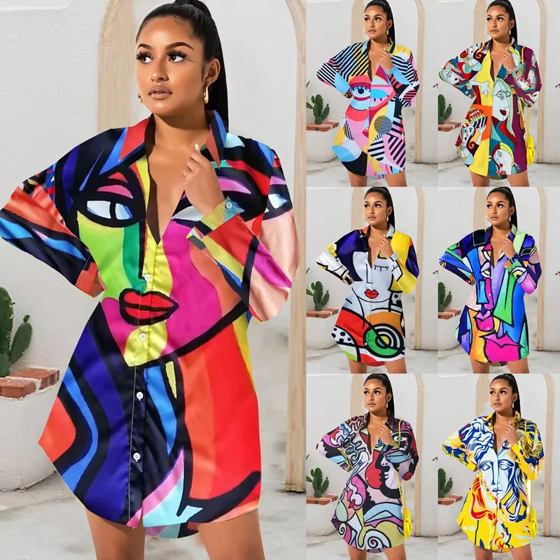 

Summer 2023 Women's Blouse Tops Formal irt Lady Commute Sle Loose Fit Long Sve Collar Floral Print Casual irt