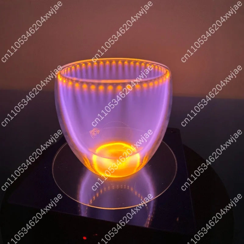 Wireless Glowing Ion Beer Cup High Tech Electronic Transition Luminous Glass Bar Party Atmosphere Drinking Cup