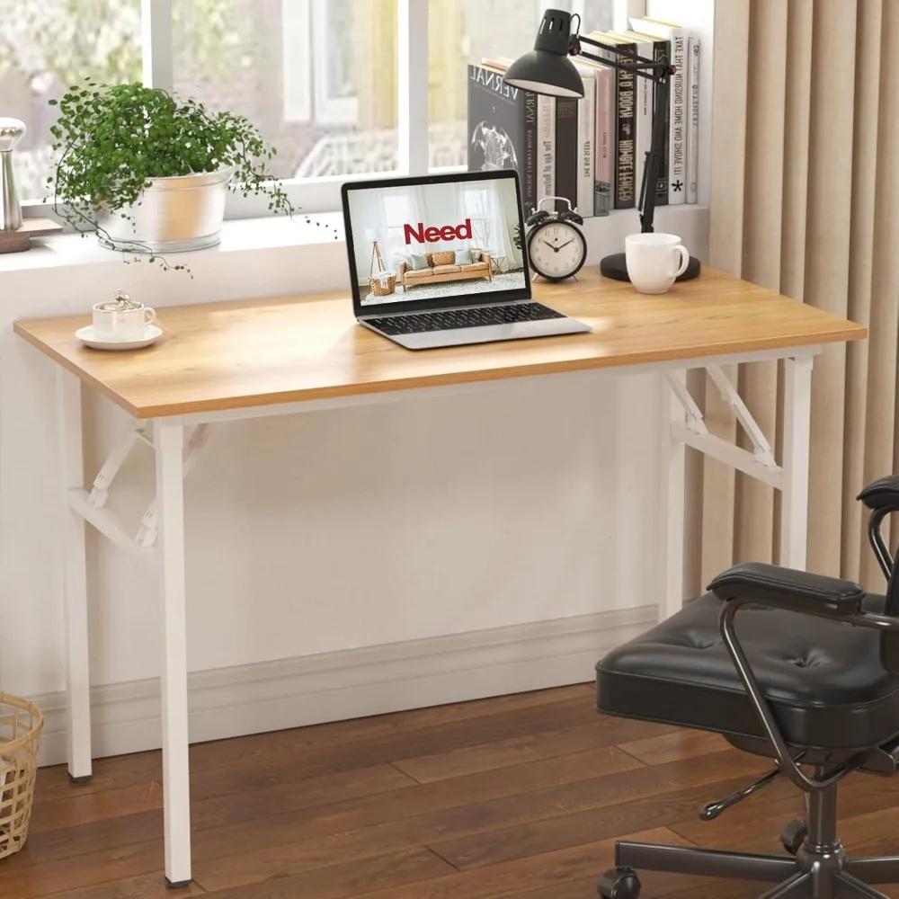 مكتب كمبيوتر محمول قوي قابل للطي بقوة 47.2 لتر للمكتب المنزلي والكتابة والخياطة #6