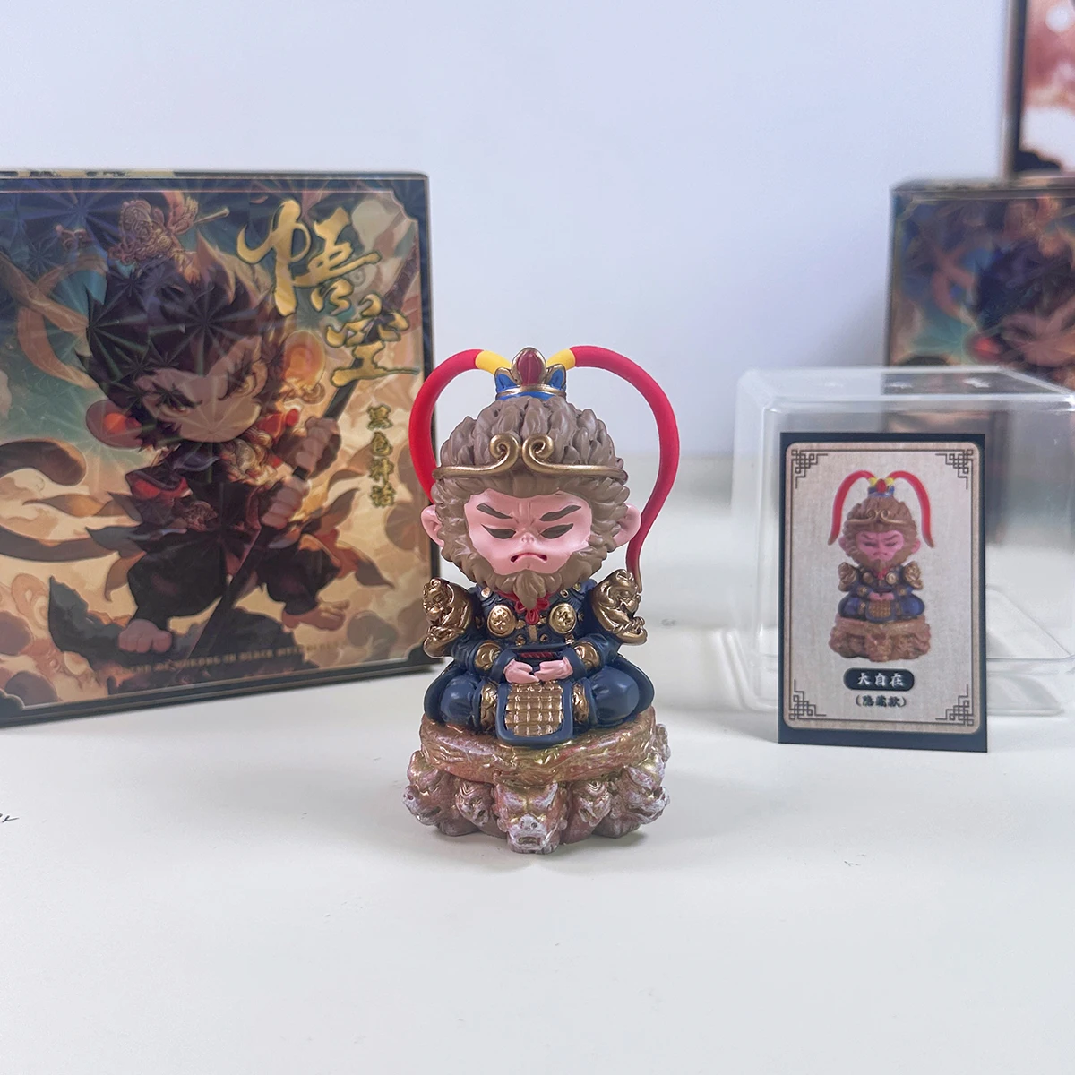 black Mythic Wukong Blind box Action figure made by hand rim Jointly signed Furniture for display Birthday present Surprise gift