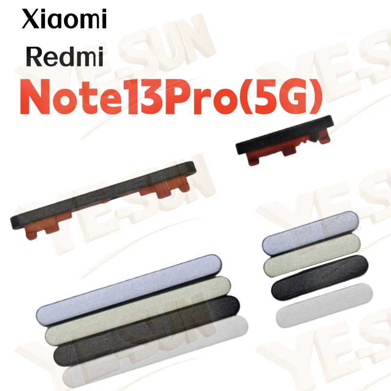 

Боковая кнопка включения и выключения громкости для Redmi Note13Pro (5G) сменные запасные части для ремонта громкости вверх и вниз