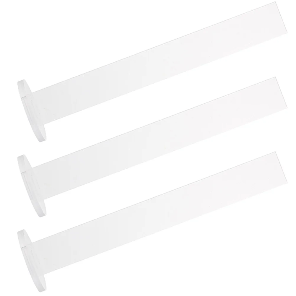 3 Sets transparente Acryl-Klebebandhalter-Racks, vertikale Aufbewahrung für Washi-Klebeband, Rolle, Organizer, Regal, Acryl-Racks