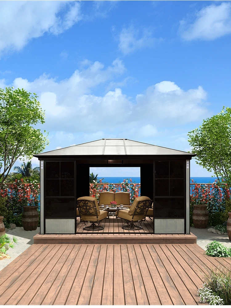 Outdoor Sunshine Room Courtyard Garden Outdoor Villa Pavilion Sunshade