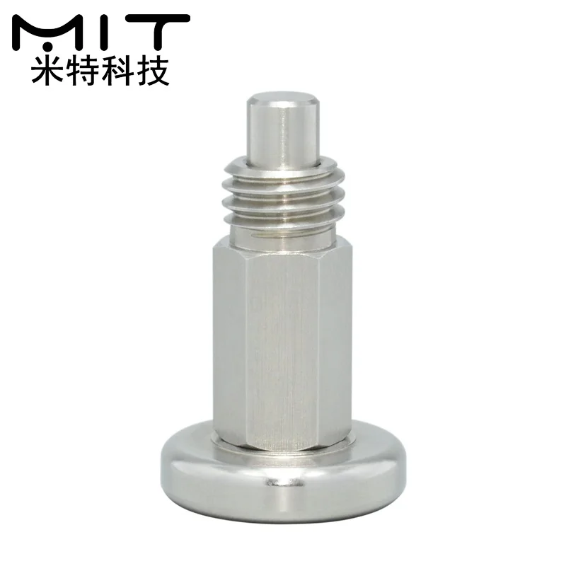 shipping fast Index Plungers ,Spring Plungers, Fine Thread M6 M8 M10 M12 Coarse Thread M8 Index Bolts Without Nut Pins Screw