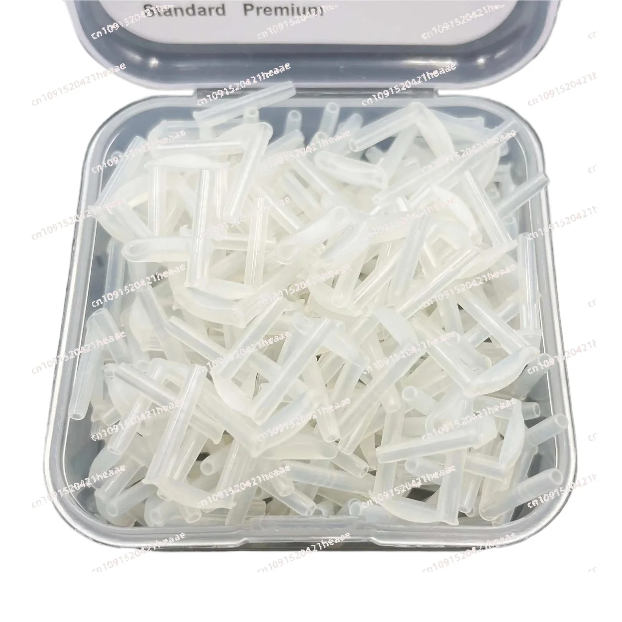 Suitable for Badminton Racket U-shaped Grommets & Eyelets  Black   Clear    White Pack