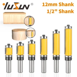 YUSUN Flush Trim Bit With Double Bearing Router Bit Woodworking Milling Cutter For Wood Bit Face Mill Carbide Cutter End Mill