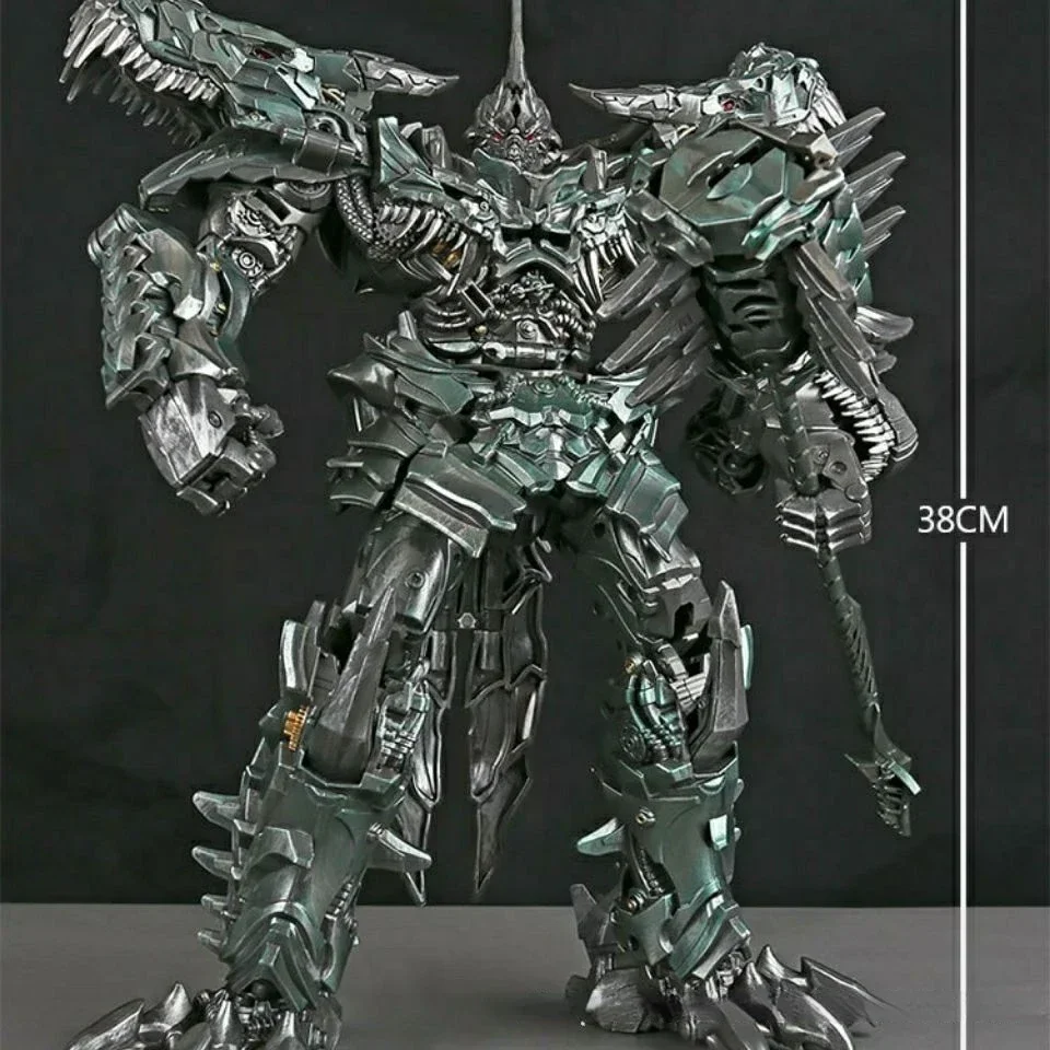 In Stock WJ Transformed Toys Movie Series SS Steel Cable Alloy Tyrannosaurus Rex Action Figures Toy Collection Gifts