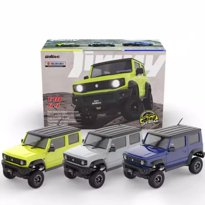 

1:18 Scale 4WD UCX2402 Remote Control Car, 2.4Ghz Off-Road RC Truck with Lights, 7.4V High Speed Toy Car