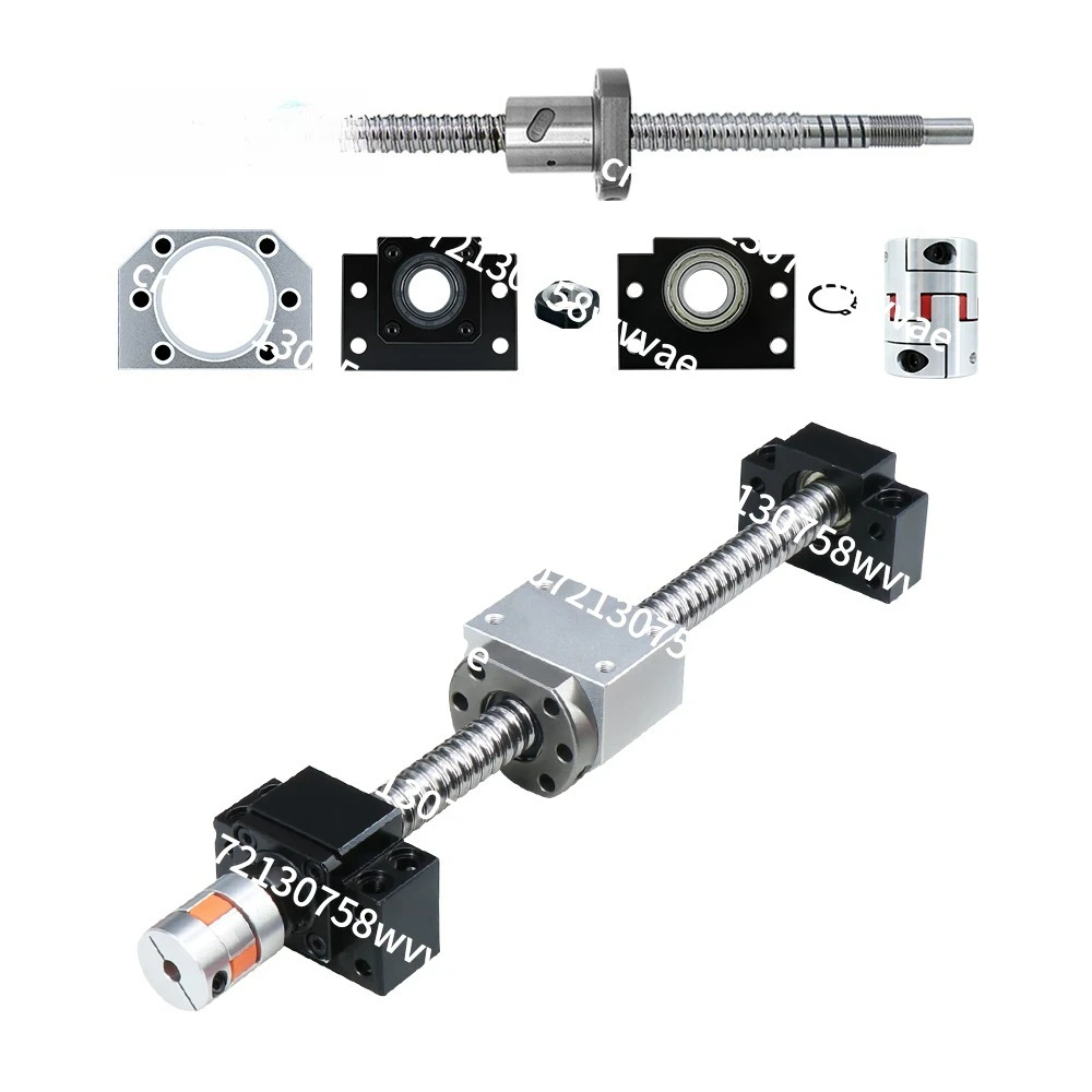 HLTNC CNC router kit 15mm linear rails HGR15 square guide with HGH15CA HGW15CC carriages slides with SFU1204 ball screw kit