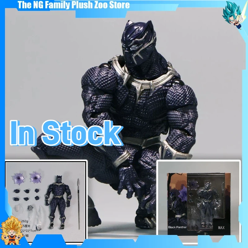 

In Stock Arkahm Factory Ko MAX Factory MAX 030 Black Panther Anime Action Figure Model Collection Toys Gifts