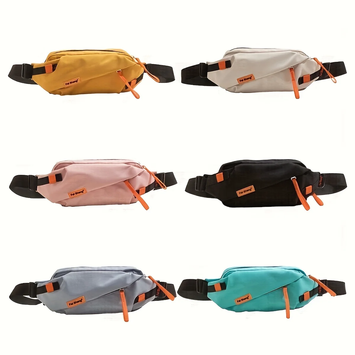 Versatile Chest Bags for Women Casual Sports Crossbody Bag for Men Large Capacity Street Student Shoulder Bags Waist Bag Trendy