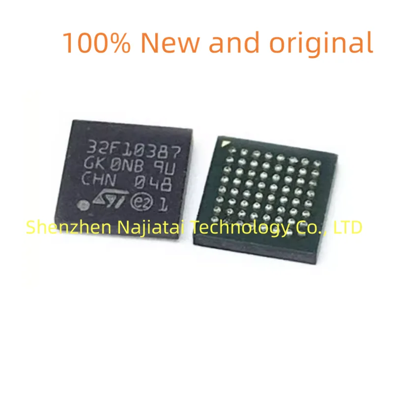 

5 шт./лот, 100% новый оригинальный чип STM32F103RBH6 STM32F103 TFBGA64