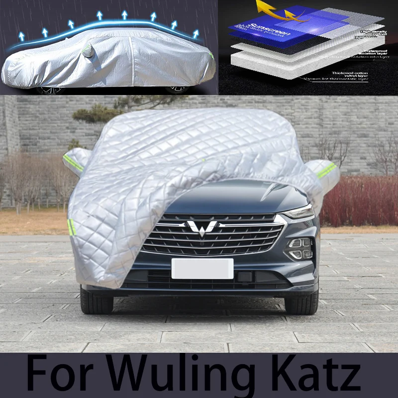 

For WULING katz Hail prevention cover auto rain protection, scratch protection, paint peeling protection, car clothing