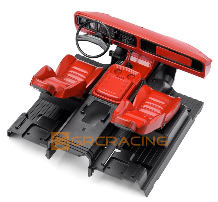 1 Set Interior Kit Seat Center Console Decorate Upgrade for 1/10 RC Crawler Car Traxxas TRX4 BRONCO Diy Parts