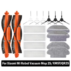 For Xiaomi Mijia Robot Vacuum Mop 2S 3C Mi Robot Vacuum Mop P Accessories Mop Cloths Main Side Brush XMSTJQR2S STYJ02YM