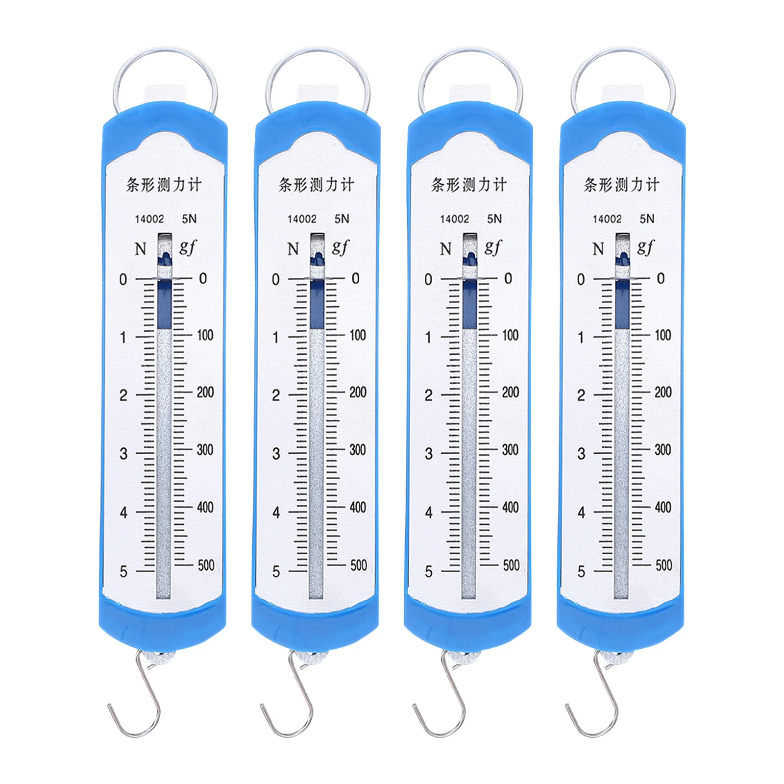

4Pcs Teaching Spring Scales Precision Physics Experiment Force Meter Dynamometer 1 2.5 5 Classroom Science