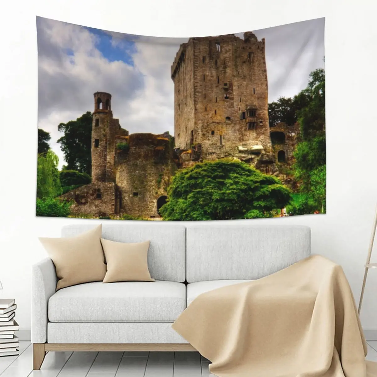 

The way to Blarney Castle Tapestry Tapete For The Wall Aesthetic Room Decors Bedroom Deco Bed Room Decoration Tapestry