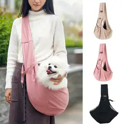 New Comfortable Pet Dog Shoulder Bag Outdoor Travel Portable Cat Puppy Sling Bag Tote Pet Carrying Supplies