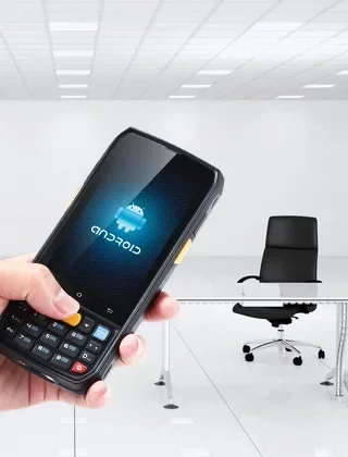 محطة محمولة متينة تعمل بنظام أندرويد PDA idata 70 مع لوحة مفاتيح anorid 6.0 OS #3