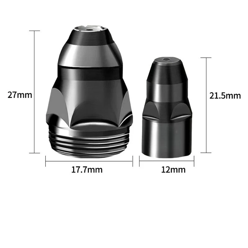 P80 Contactable Cutting Nozzle Electrode 10 Sets for LGK80 100 Plasma Cutter Machine Accessories Industrial Torch Consumables