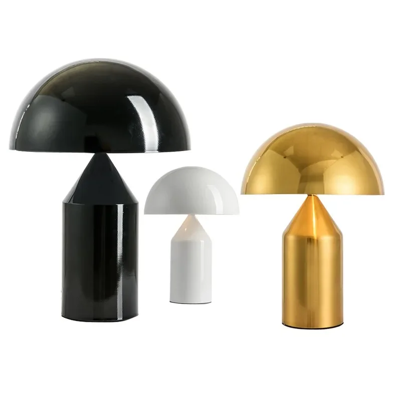 

Nordic geometric table lamp modern simplicity creative personality living room bedroom study model room designer mushroo