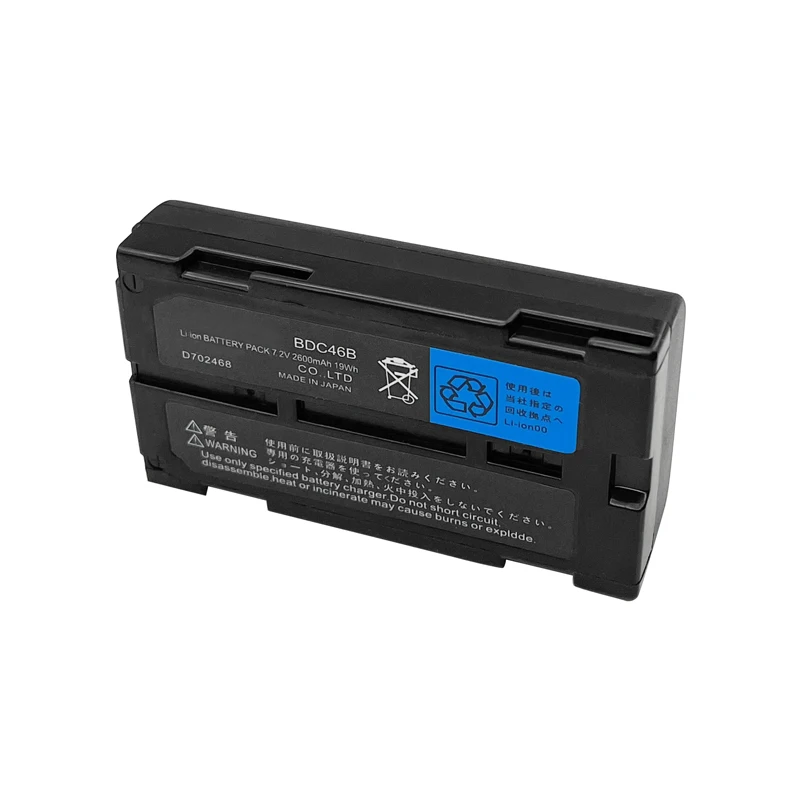 BDC46 BDC46B BDC-46B batteria per stazione totale Sokk-ia SET230R SET300 SET330 SET530 SET63 SET/ NET 210/510/6100 2600mAh