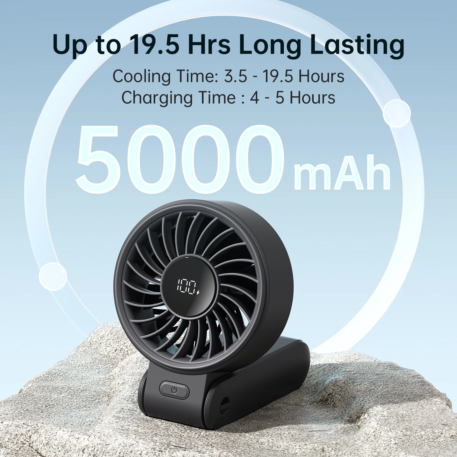 5000mAh Black
