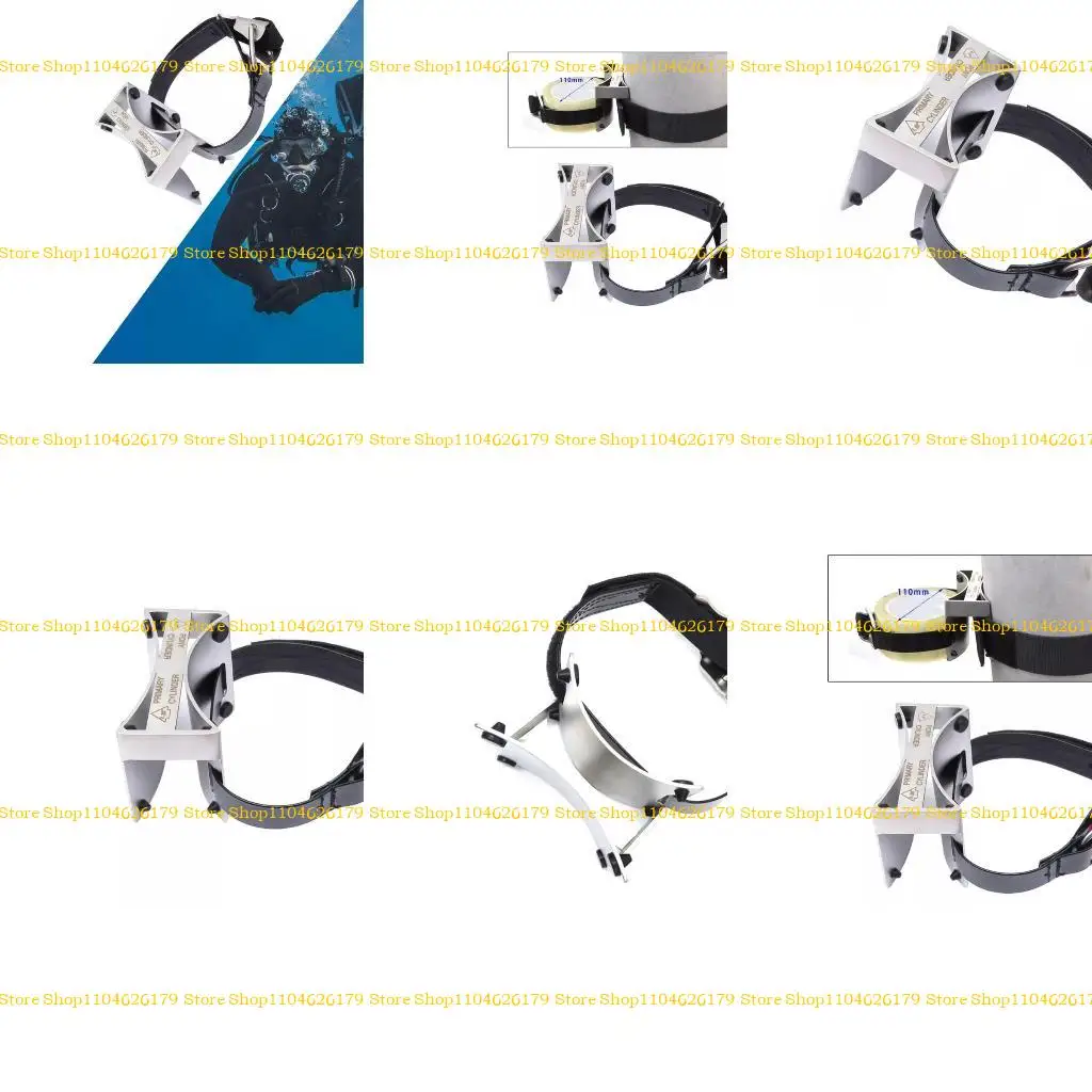 

A1A2 Scubas Diving Ponies Mount Bottle Brackets Practical Adjustable Ponies Bottle Holder Snorkeling Accessories Easy to Use