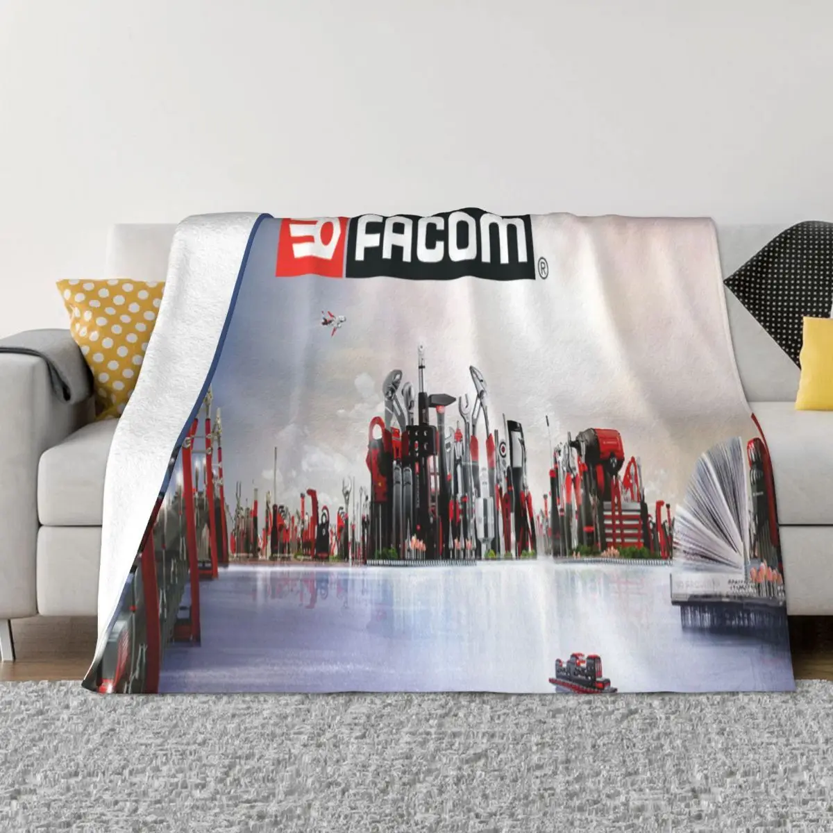 Facom Tools-Couverture en ouate fine, couette, genou, jeté, 258