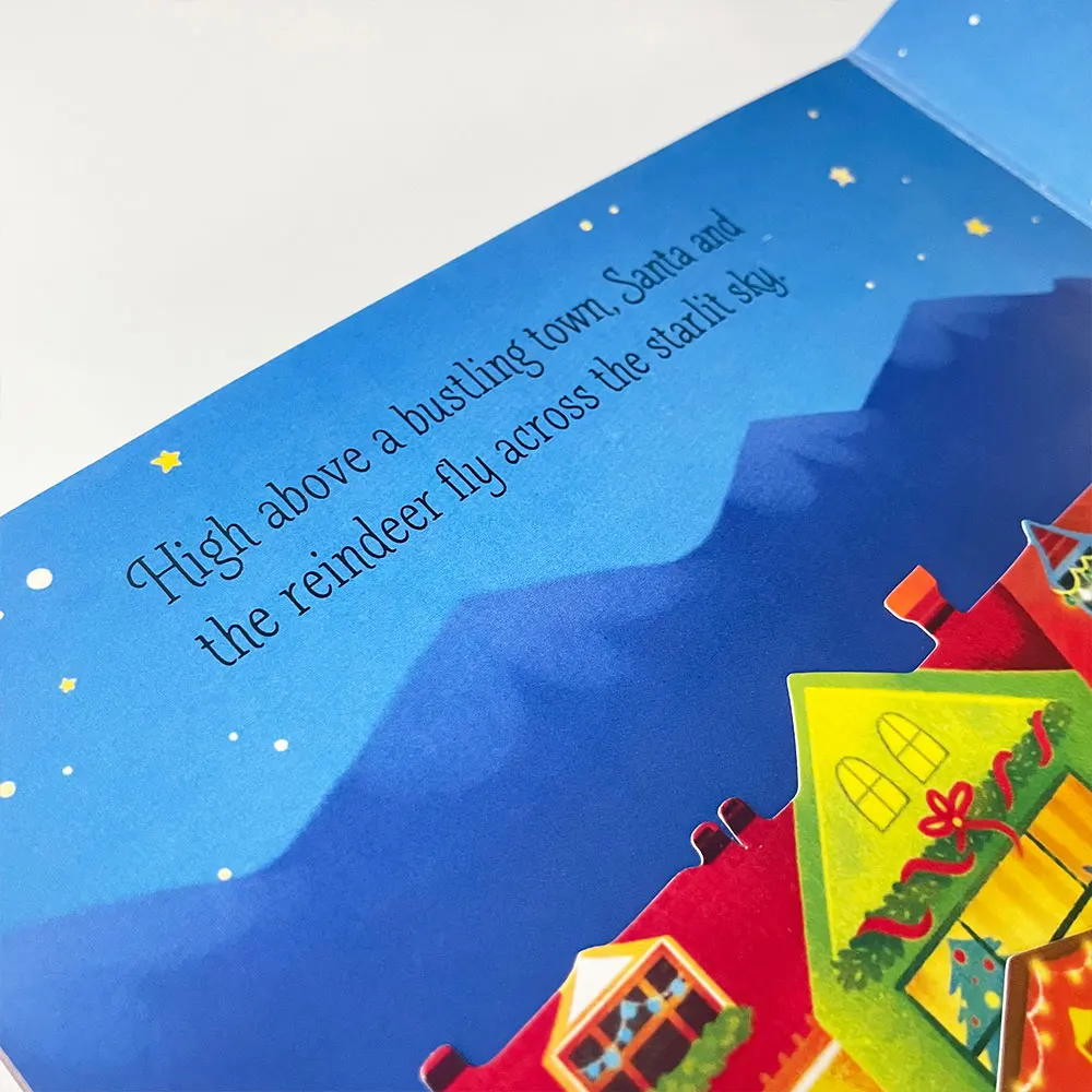 Pop up Christmas Usborne English 3D Flap Picture Book Kids Reading Baby Story Learning Books for Children Christmas Gift