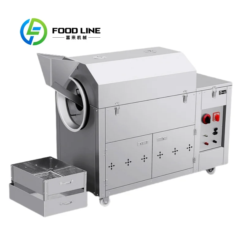 

Stainless Steel Innovative Design Sesame Roaster Peanut Roasting Machine