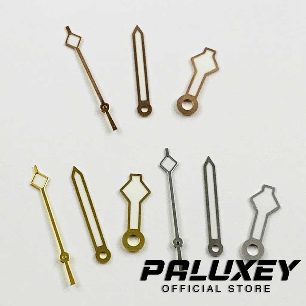 NH35 Snowflake Watch Needle Silver/Gold/Rose Gold Watch Hands For NH35/NH36/4R/7S Movement Watches Pointers Replacement Parts