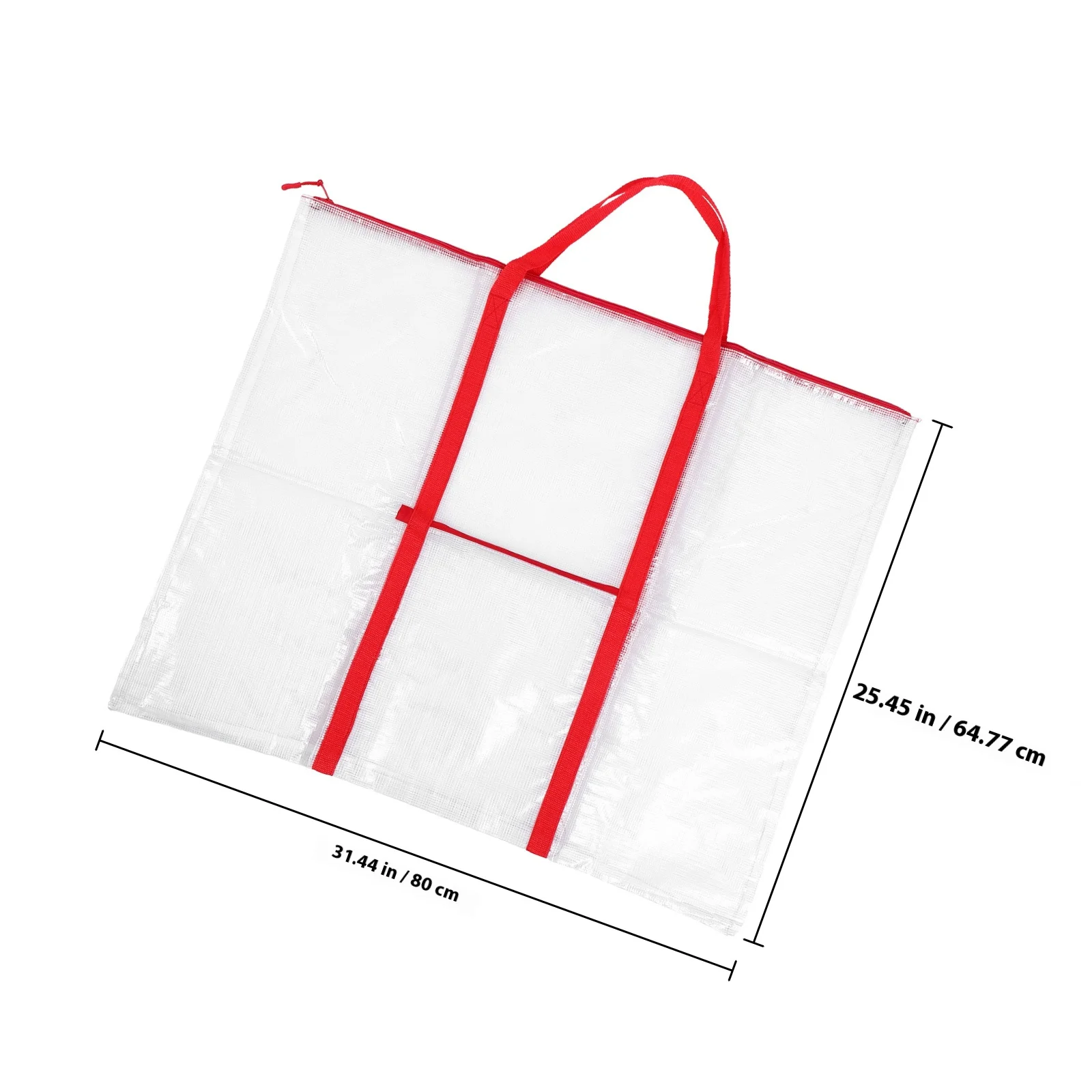 Art Portfolio Bag Large Transparent Pvc Storage For Painting Board Canvas Drawing Pad Folder Organizer Holder Art Supply