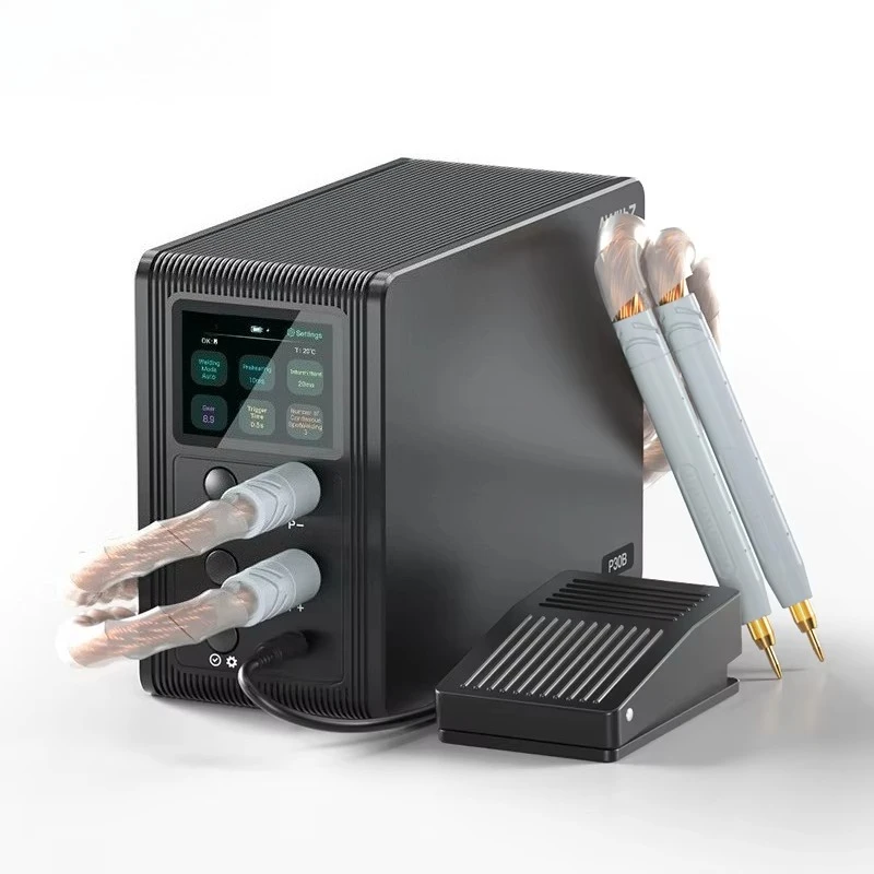 

1mm Weldable 99 Gear Adjustable Portable Spot Welder Machine with LCD Screen for Phone Repair Battery Pack Welding