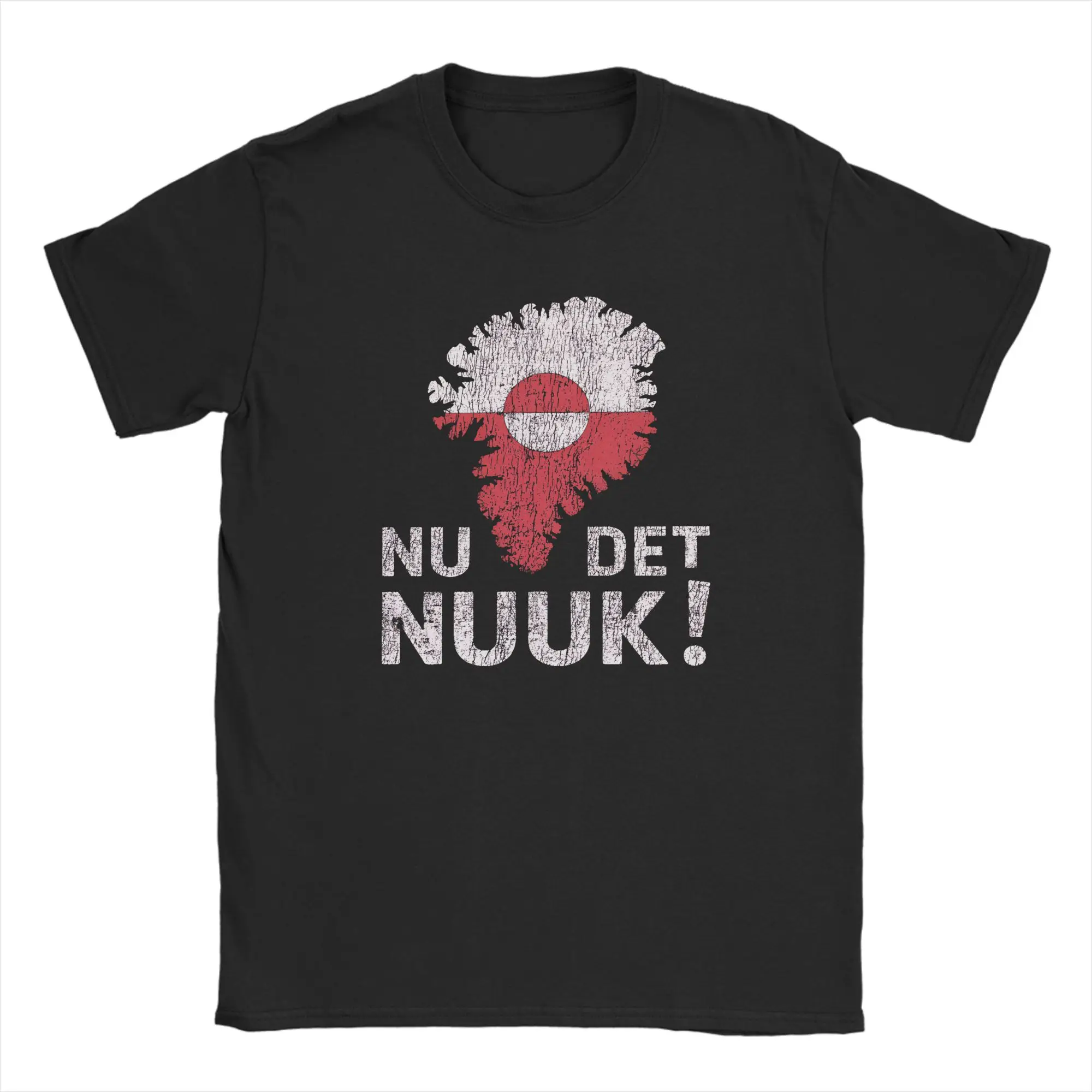 

Harajuku T-Shirt Summer Greenland Nu-Det-Nuuk Hip Hop T-Shirts Cotton Tee Shirt for Men Y2K Casual Big Size Short Sleeve Tops